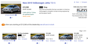 Illustration for article titled You Can Now Buy Brand New TDI Volkswagens With Crazy Discounts And Zero Percent Financing
